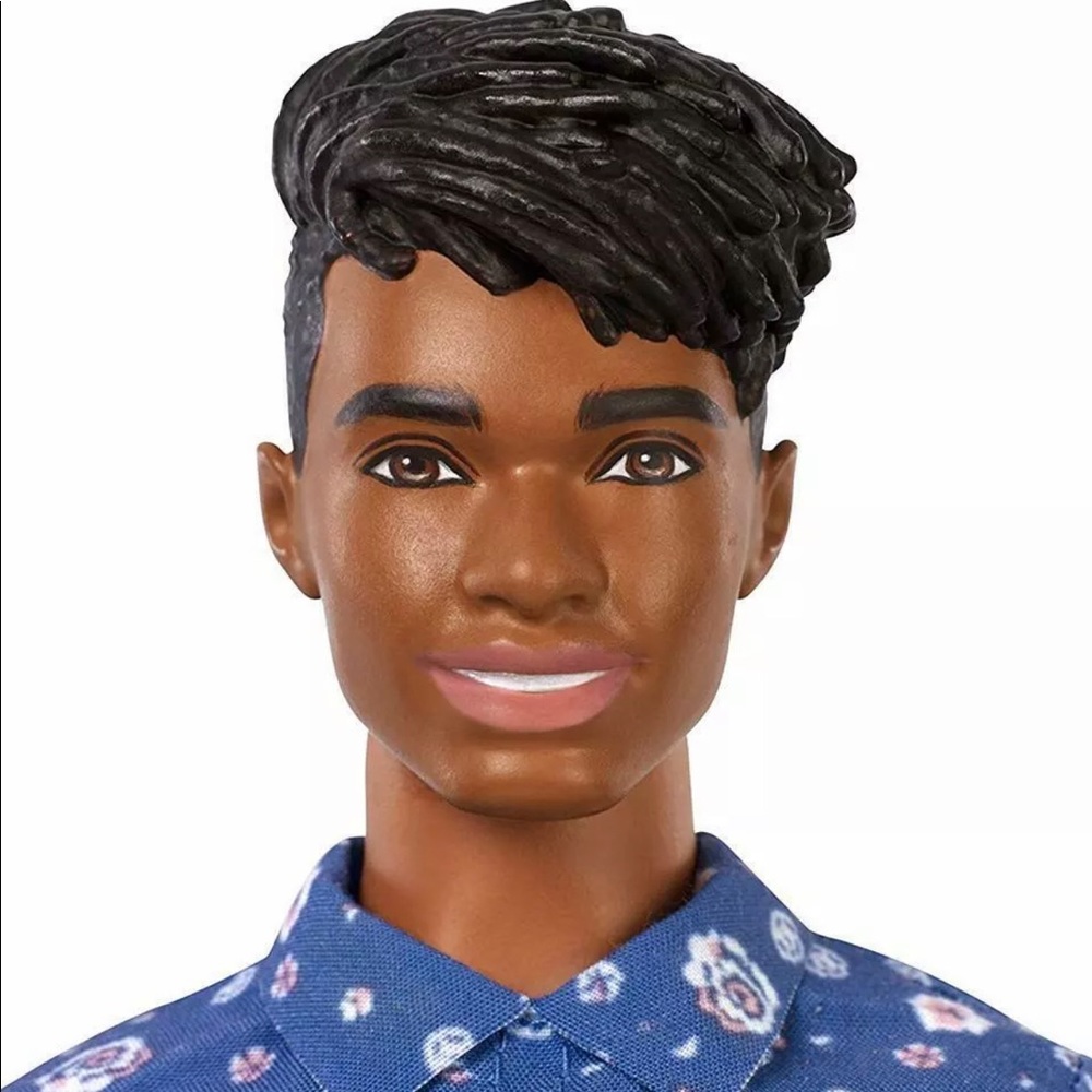 New Barbie ken floral shirt doll